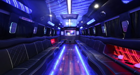 Cornell University NY party bus for 3 to 20 passengers, fun for nightlife and celebrations